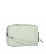 CALVIN KLEIN QUILT Camera Bag a tracolla milky green - Borse Donna - 2