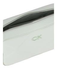 CALVIN KLEIN QUILT Camera Bag a tracolla milky green - Borse Donna - 4