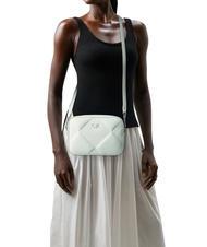CALVIN KLEIN QUILT Camera Bag a tracolla milky green - Borse Donna - 5