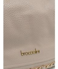 BRACCIALINI NORA Borsa sacca in pelle cipria - Borse Donna - 3