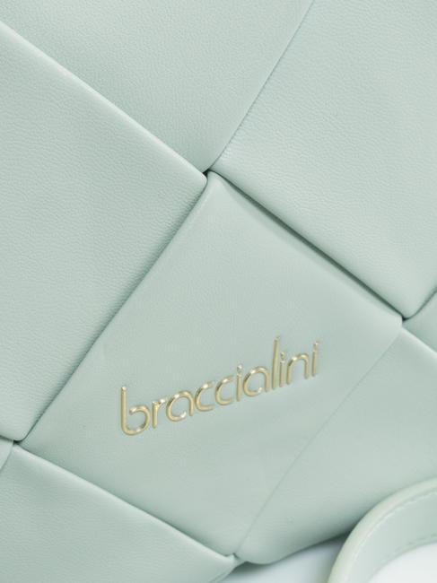 ICONS Borsa secchiello con tracolla celeste - Borse Donna