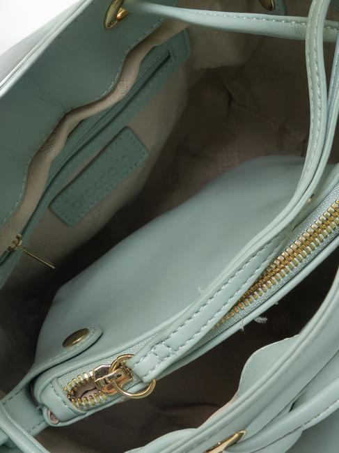 ICONS Borsa secchiello con tracolla celeste - Borse Donna