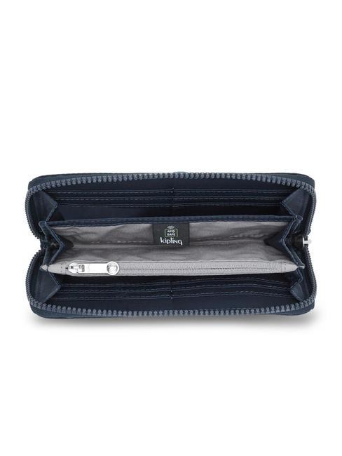 IMALI Portafoglio grande zip around paka blue - Borse Donna