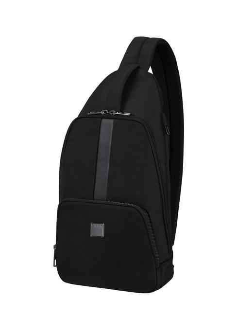 SACKSQUARE  Zaino monospalla NERO - Zaini da lavoro porta PC