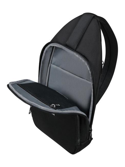 SACKSQUARE  Zaino monospalla NERO - Zaini da lavoro porta PC