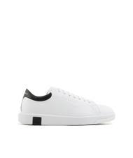 ARMANI EXCHANGE ACTION Sneakers in pelle op.white+black - Scarpe Uomo - 2