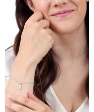 ALVIERO MARTINI PRIMA CLASSE BROADWAY Bracciale con charm logo e zirconi - Bracciali Donna