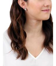 ALVIERO MARTINI PRIMA CLASSE CHAMPS ELYSEES Orecchini doppi con zirconi acciaio - Orecchini - 4