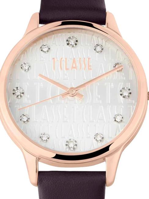 FORMENTERA Orologio solo tempo oro-prugna - Orologi