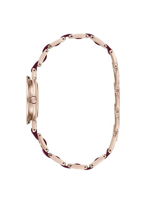 ESSENTIAL Orologio solo tempo acciaio-rosso - Orologi