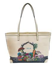 BRACCIALINI JENNIFER Borsa shopping con stampa beige - Borse Donna - 4