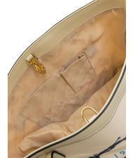 BRACCIALINI JENNIFER Borsa shopping con stampa beige - Borse Donna - 5