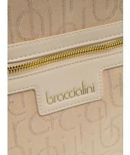 BRACCIALINI FONT Zaino jacquard beige - Borse Donna - 3