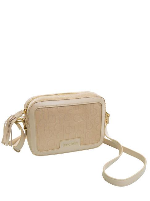 FONT Borsa camera case jacquard beige - Borse Donna