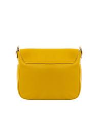 BRACCIALINI NORA Borsa a tracolla in pelle con flap giallo - Borse Donna - 4