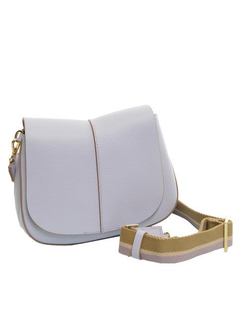 HELENA ROUND Borsa a tracolla, in pelle lilac - Borse Donna