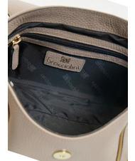 BRACCIALINI NAOMI Borsa tracolla in pelle con flap cipria - Borse Donna - 5