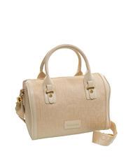 BRACCIALINI FONT Borsa bauletto jacquard tracolla beige - Borse Donna - 2