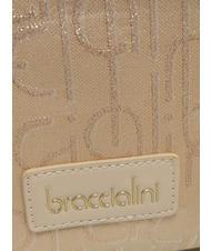 BRACCIALINI FONT Borsa bauletto jacquard tracolla beige - Borse Donna - 3