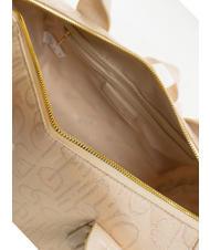 BRACCIALINI FONT Borsa bauletto jacquard tracolla beige - Borse Donna - 5