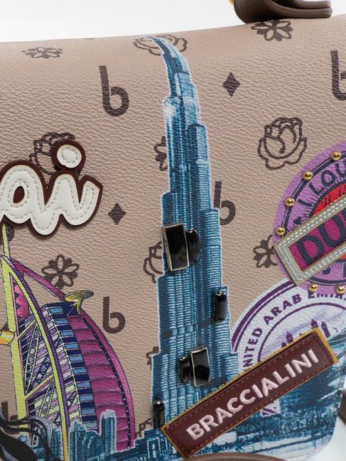 CARTOLINE Borsa cartelletta con tracolla multi - Borse Donna