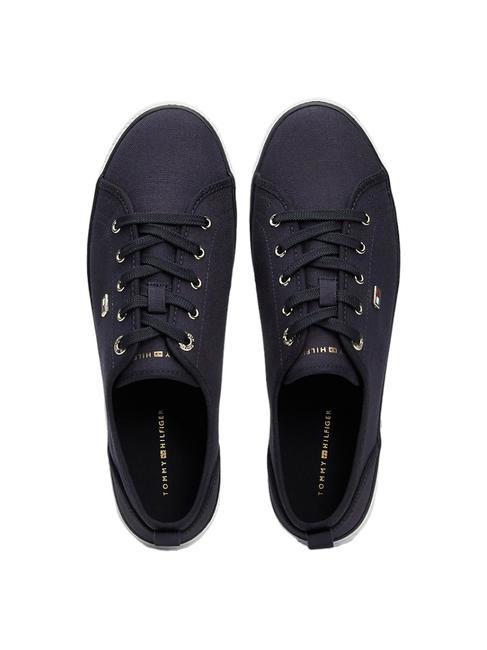 VULCANIZED CANVAS Sneakers in tela space blue - Scarpe Donna