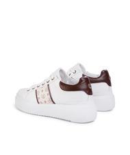 POLLINI HERITAGE NUKE Sneakers platform avorio/marrone/bianco - Scarpe Donna - 5