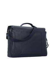 PIQUADRO PAN  Cartella porta PC 15", in pelle blu - Cartelle Lavoro - 3