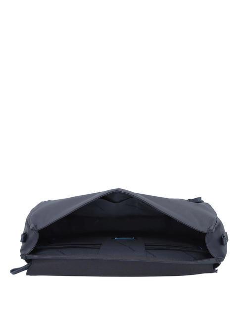 PAN  Cartella porta PC 15", in pelle blu - Cartelle Lavoro