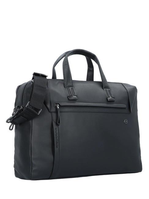 PAN  Cartella porta PC 15,6" in pelle Nero - Cartelle Lavoro