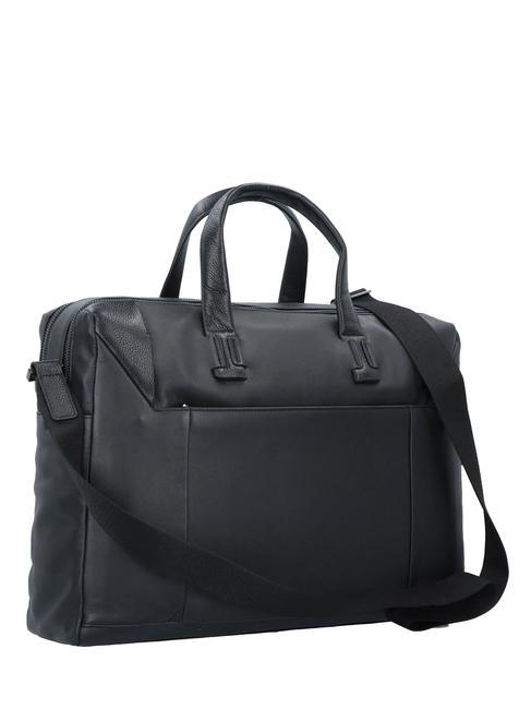 PAN  Cartella porta PC 15,6" in pelle Nero - Cartelle Lavoro