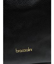 BRACCIALINI NAOMI Borsa a spalla in pelle nero - Borse Donna - 3