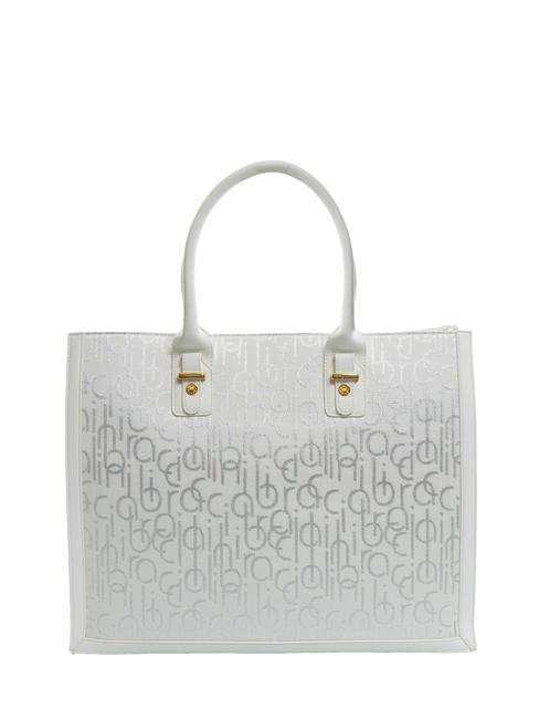 FONT Borsa tote con tracolla bianco - Borse Donna