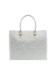 BRACCIALINI FONT Borsa tote con tracolla bianco - Borse Donna - 4