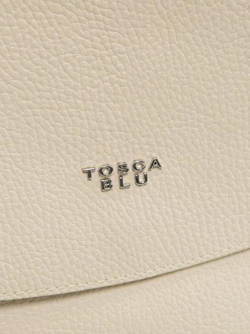 CICLAMINO Borsa cartelletta pelle martellata NATURALE - Borse Donna