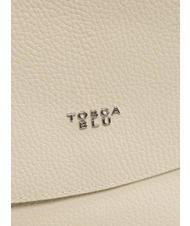 TOSCA BLU CICLAMINO Borsa cartelletta pelle martellata NATURALE - Borse Donna - 3