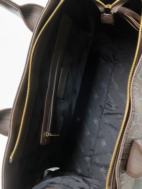 FONT Borsa tote con tracolla marrone - Borse Donna