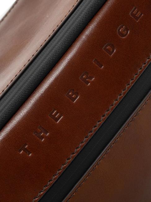 DAMIANO Beauty pochette in pelle Marrone/Rutenio                - Beauty Case