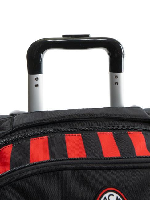 GLORY&HONOUR Zaino trolley 2 ruote Nero - Zaini con carrello