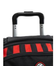 MILAN GLORY&HONOUR Zaino trolley 2 ruote Nero - Zaini con carrello - 4