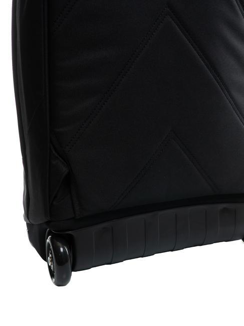 GLORY&HONOUR Zaino trolley 2 ruote Nero - Zaini con carrello