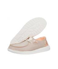 HEY DUDE WENDY METALLIC SPARKLE Scarpa easy on in tessuto glitterato rose gold - Scarpe Donna - 6
