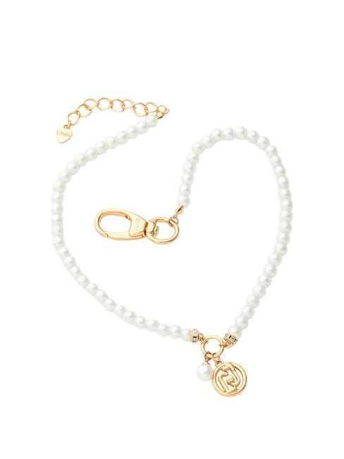 PEARL Collana con charm gold rose - Collane