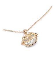 LIUJO CRYSTAL Collana con charm gold rose - Collane - 3
