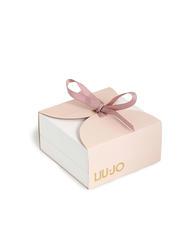 LIUJO CRYSTAL Collana con charm gold rose - Collane - 4