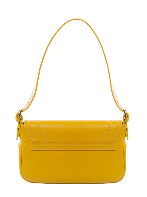 NORA Borsa a spalla in pelle giallo - Borse Donna
