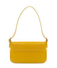 BRACCIALINI NORA Borsa a spalla in pelle giallo - Borse Donna - 4