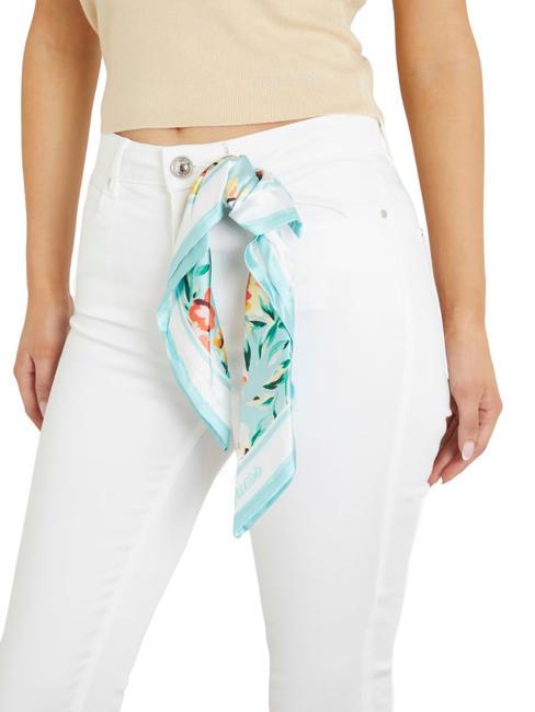 1981 CAPRI Jeans skinny con foulard purwhite - Jeans Donna