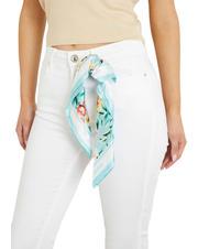 GUESS 1981 CAPRI Jeans skinny con foulard purwhite - Jeans Donna - 3