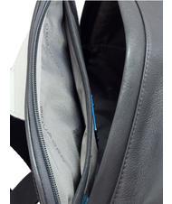 PIQUADRO ERMES Zaino piccolo in pelle, porta ipad 11 ROSSO - Zaini da lavoro porta PC - 3